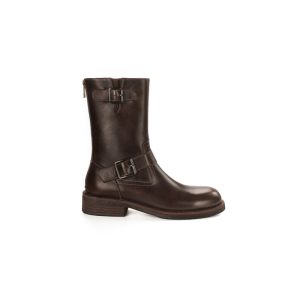 Leder Bikerboots Damen Damen