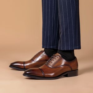 Leder Business Schnürer Business Schuhe Business Schuhe