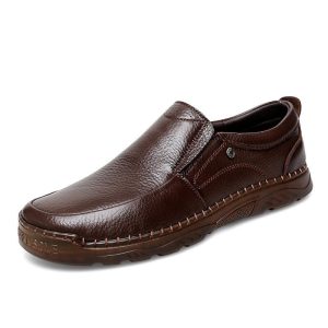 Leder Komfort Slipper Herren Herren