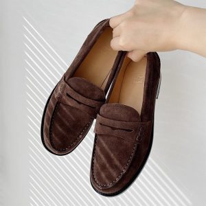 Leder Loafer Damen Damen