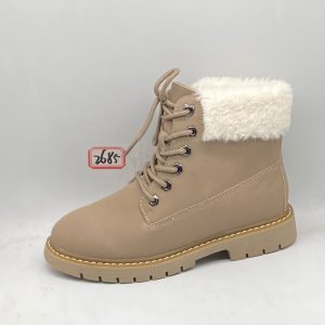 Leder Schnürboots Damen Damen